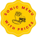 Sonic menu featuring food items and prices